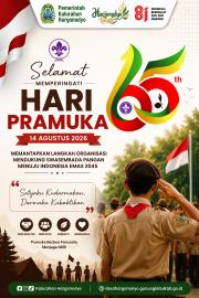 SELAMAT HARI PRAMUKA KE- 65